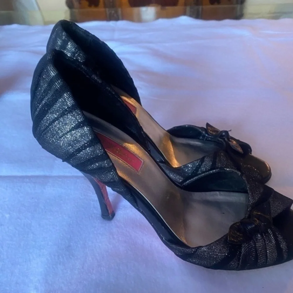 BETSY JOHNSON SIZE7.5 leather